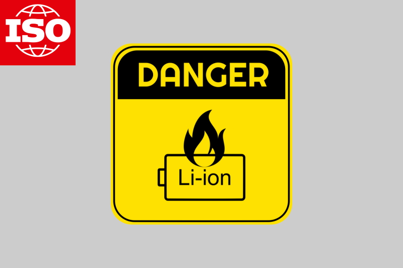 Norme ISO 3941:2026 : nouvelle classe de feu pour batteries lithium-ion