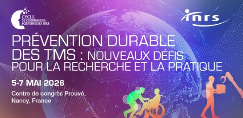 Congrès international TMS — INRS (5-7 mai 2026)